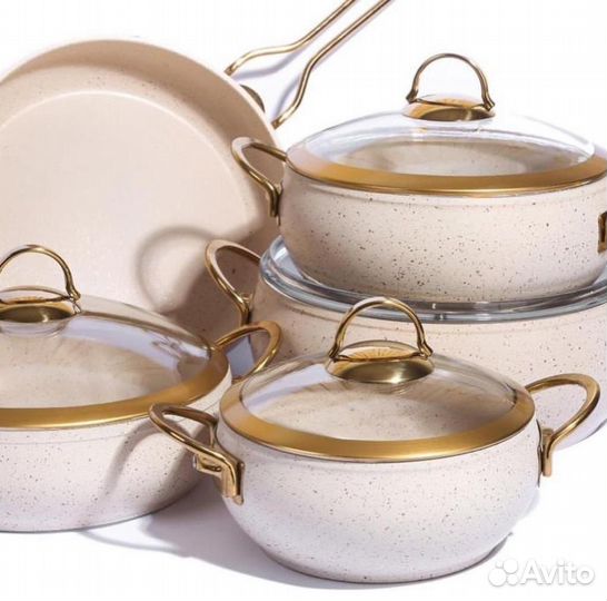 Набор кастрюль новый parem