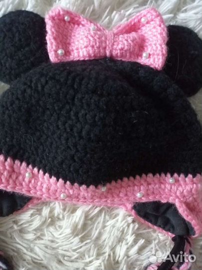 Комплект шапка, шарф