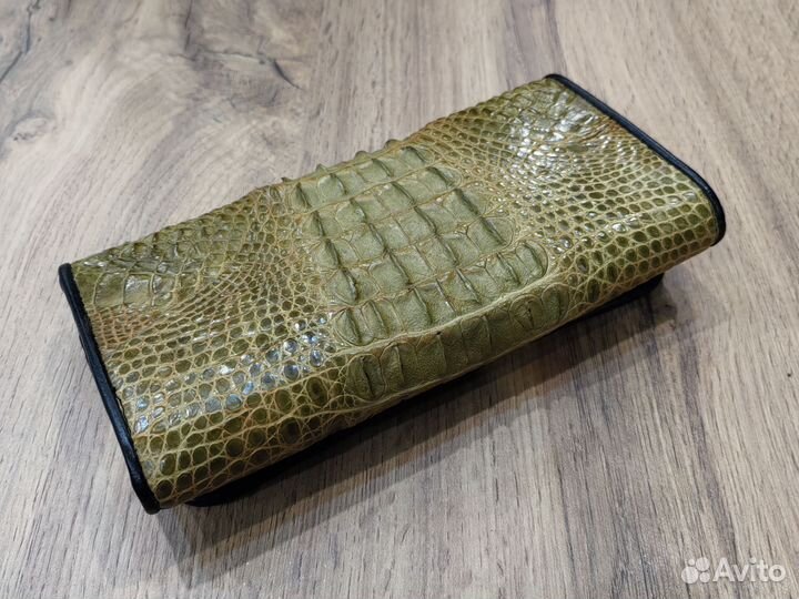 Кошелек женский кожа крокодила