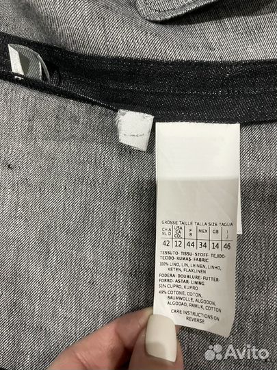 Пиджак двубортный Max Mara оригинал