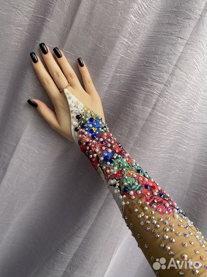 Купальник гимнастический для выступлений