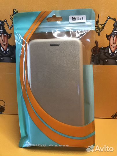Чexол книжка для Redmi note 8