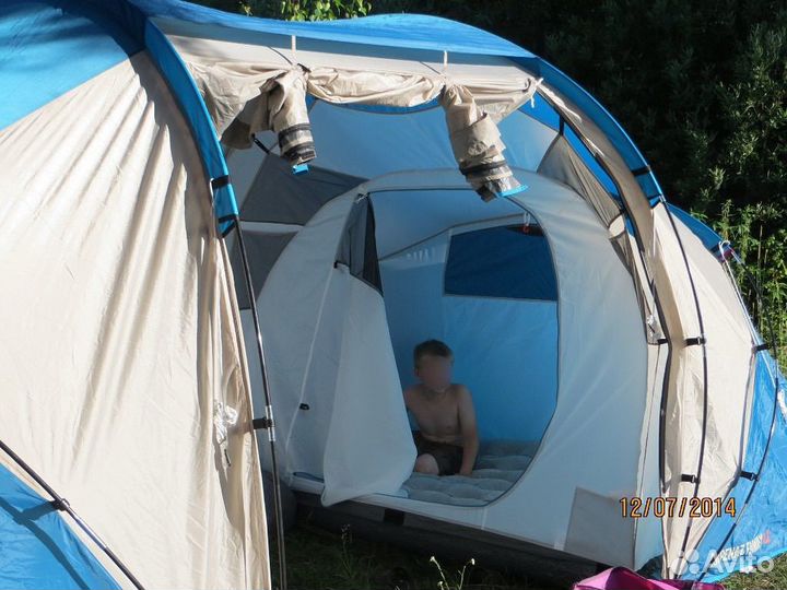 Палатка quechua arpenaz family 4.2