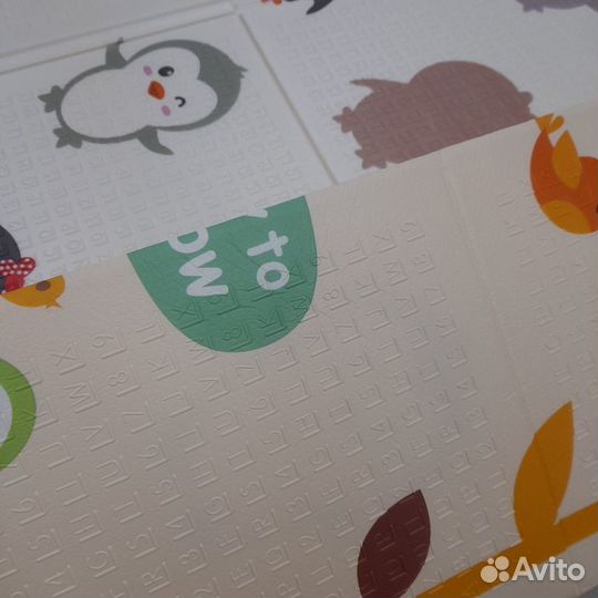 Двухсторонний детский коврик