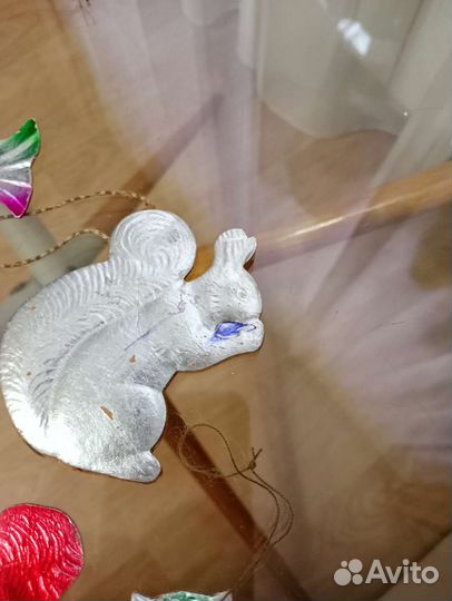 Ёлочные игрушки СССР картонаж