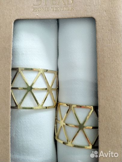 Салфетки с кольцами новые