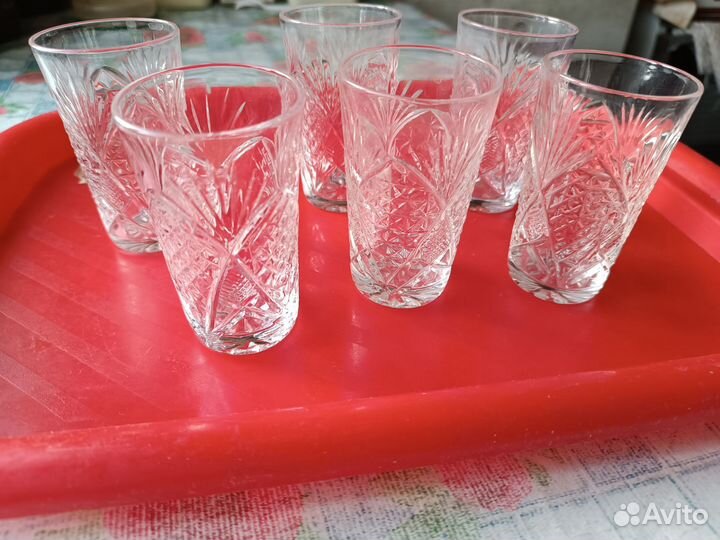 Рюмки 6 шт