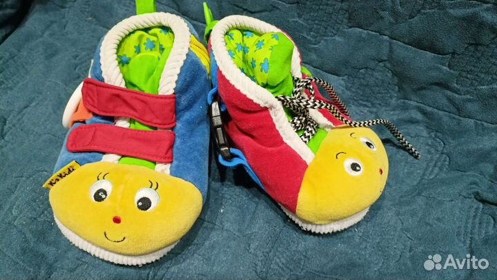 Ботиночки - развивашки. Игрушка для малышей