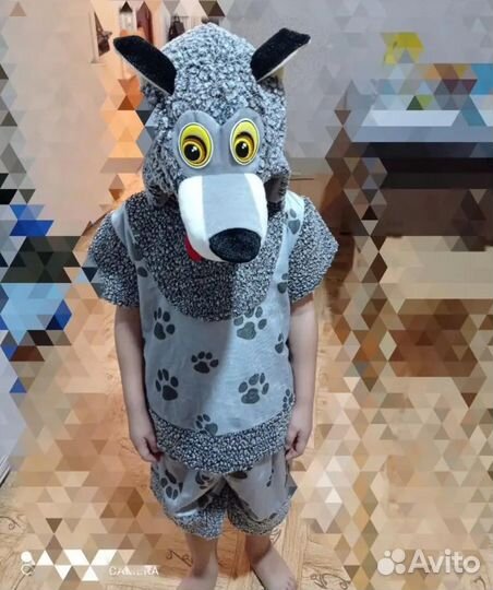 Новогодний костюм для мальчика волк