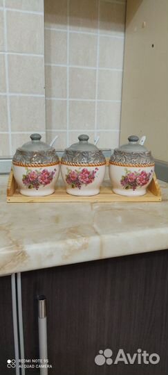 Керамические банки для сыпучих продуктов