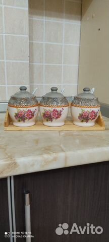 Керамические банки для сыпучих продуктов