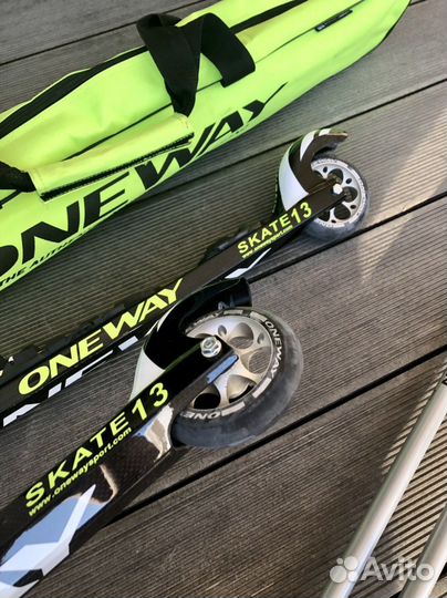 Лыжероллеры ONE WAY skate 13 полный комплект