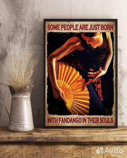 Постер #47-1214 Танцы и балет