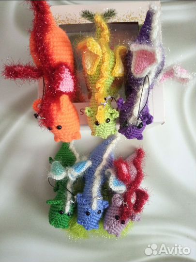 Дракон брелок новый год