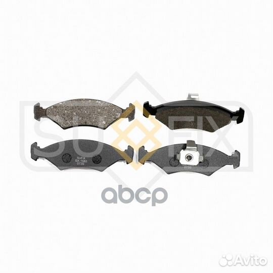 Колодки тормозные дисковые перед прав/лев F