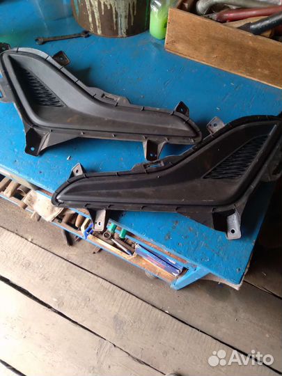 Заглушки противотуманных фар Hyundai Elantra