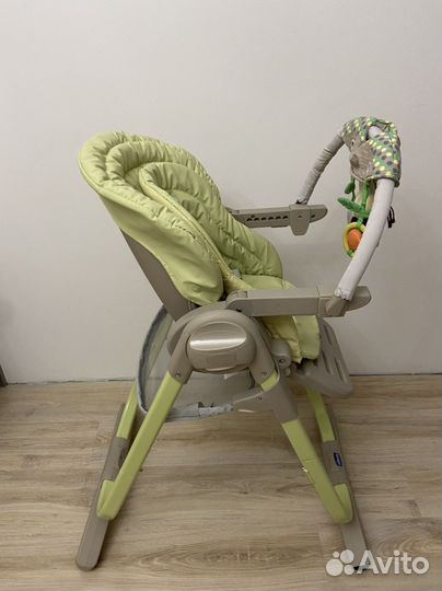 Стульчик для кормления chicco polly magic