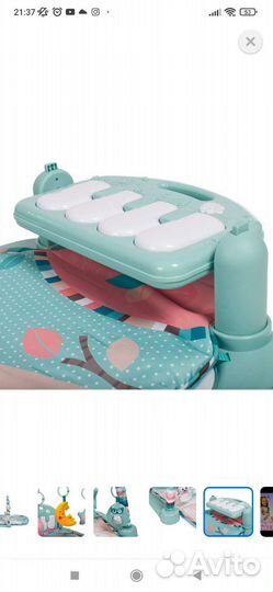 Детский коврик-пианино музыкальный