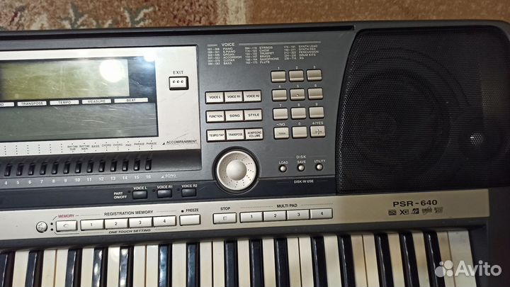 Синтезатор yamaha psr640