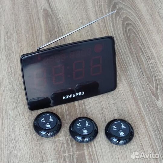 Комплект табло и кнопка вызова персонала