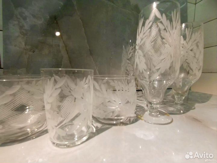 Рюмки фужеры бокалы