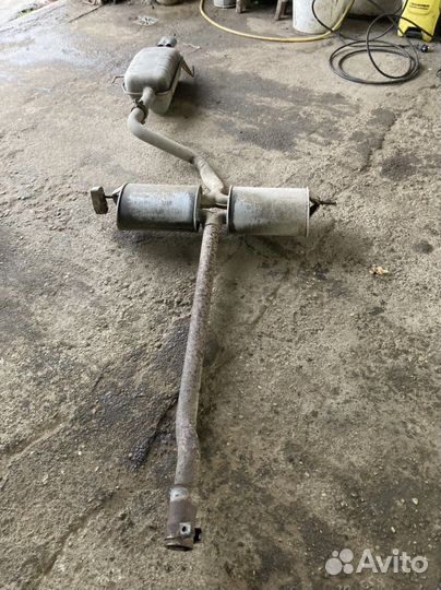 Глушитель в сборе Audi 80 b4 2.3