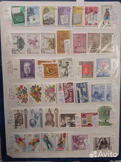 Марки Австрии**