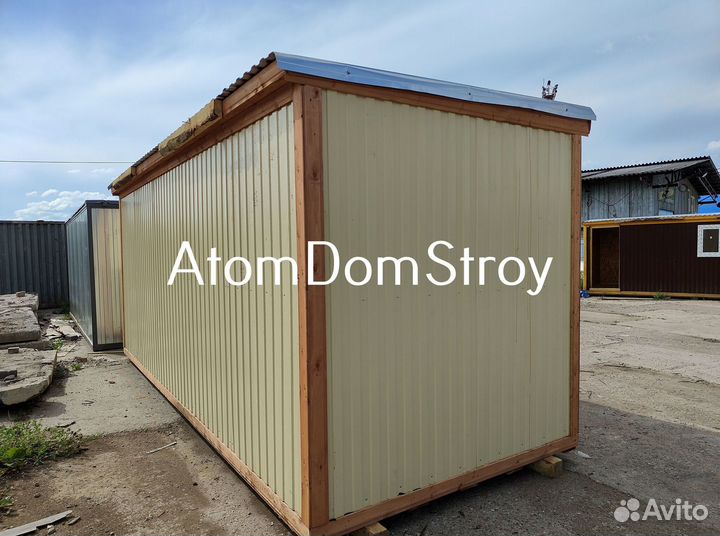 Бытовка дачная новая. Электрика в подарок