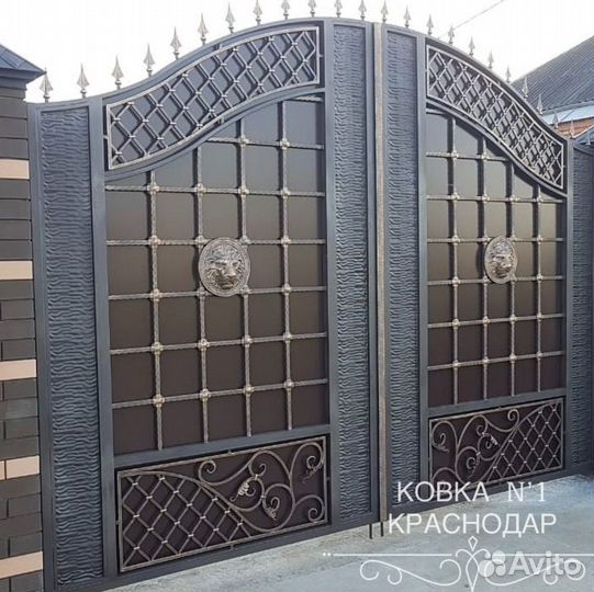 Кованые ворота