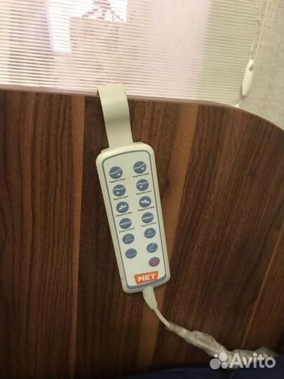 Кровать для лежачих больных медицинская с пу