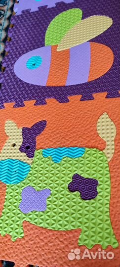 Коврик пазл детский