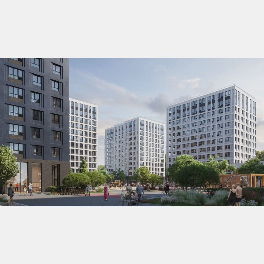 Квартира-студия, 60,6 м², 12/13 эт.