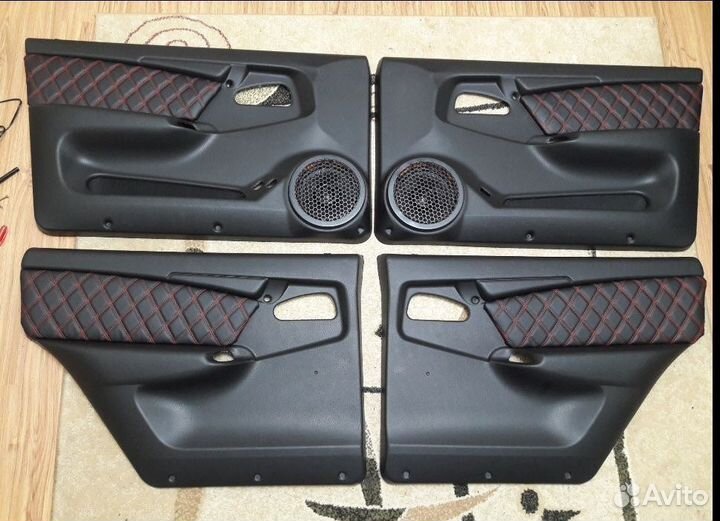 Дверные карты люкс ваз 2110,2114