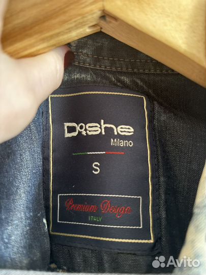 Рубашка итальянская женская джинсовая