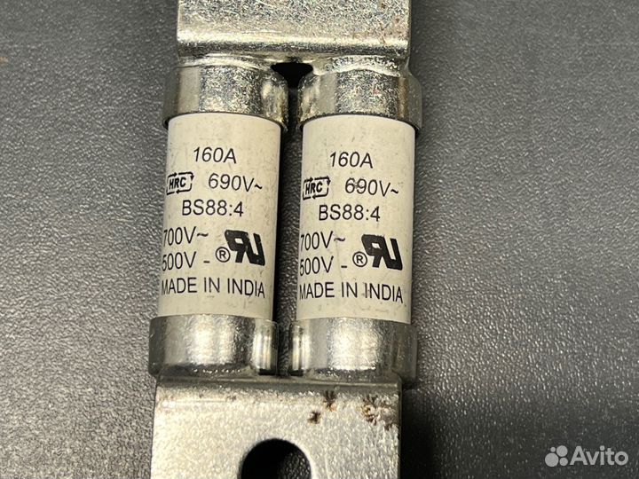 Bussmann 160FEE 160A Предохранитель, новый, 3 шт