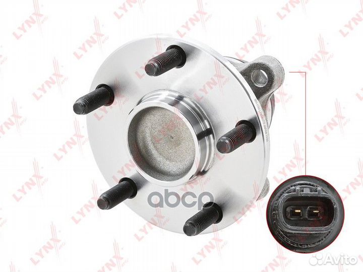 Ступица колеса с интегрированным подшипником