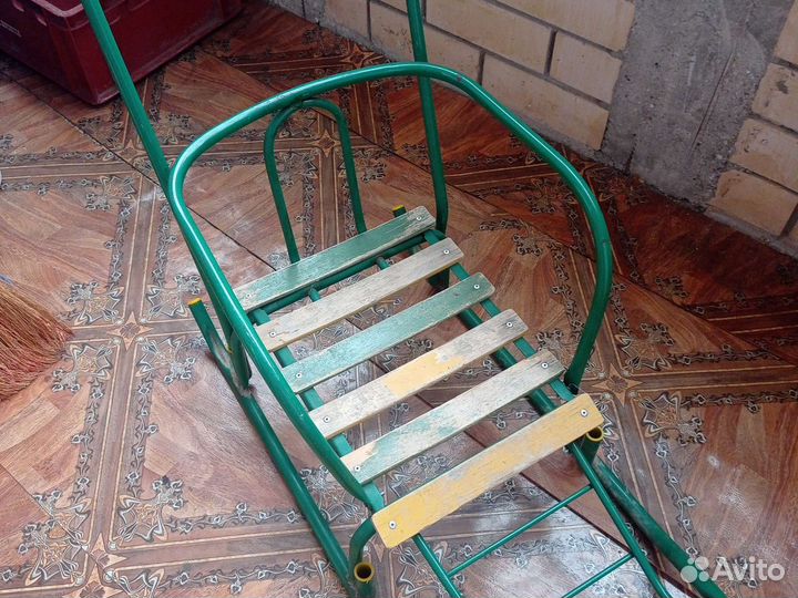 Детские зимние санки отдам