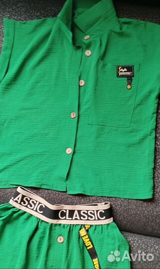 Летний женский костюм 46