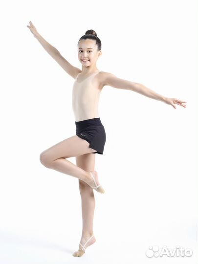 Шорты solo RG767-107 двойные с подшортниками черны