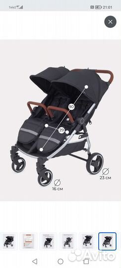 Прогулочная коляска mowbaby