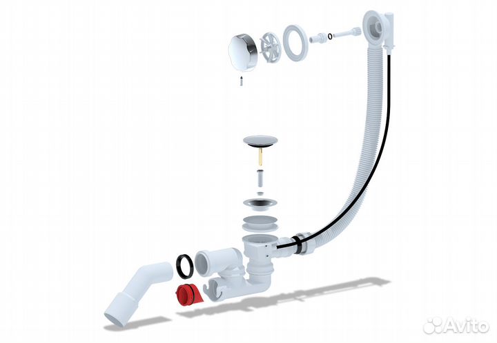 Ванна акрил 120х70 Aquatek Мия MIY120-0000001 пря