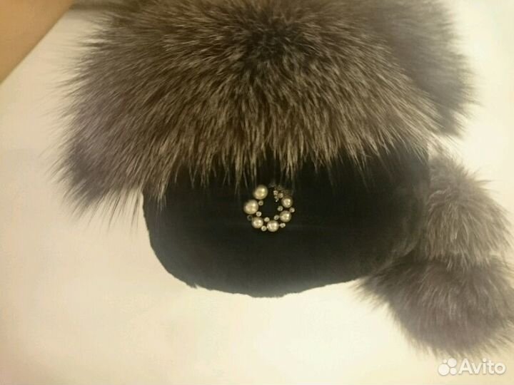 Шапка песцовая новая
