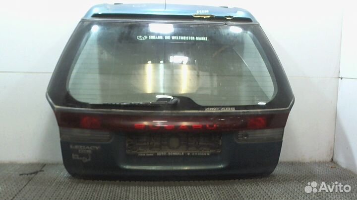 Накладка под номер Subaru Legacy (B11), 1998