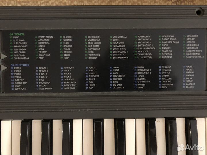 Синтезатор casio ctk-450 + блок питания