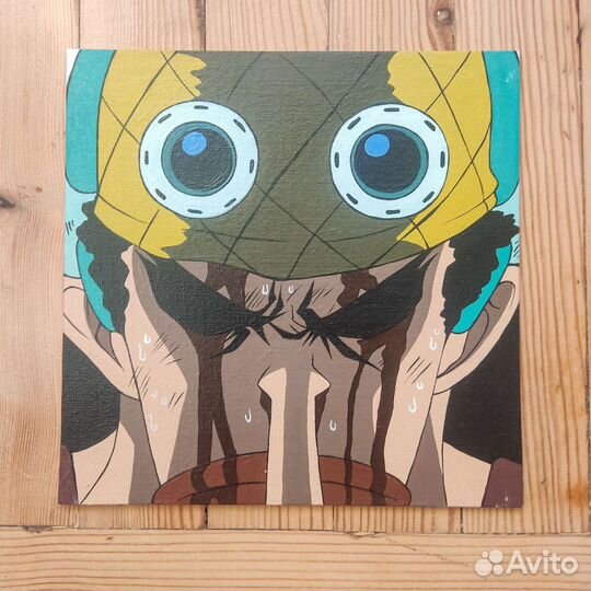 Акриловые картины аниме one piece