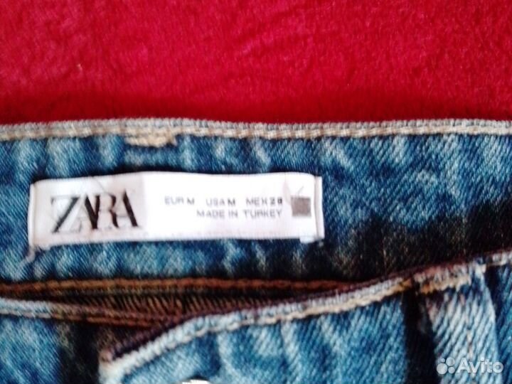 Джинсовая юбка zara