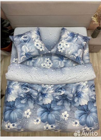 Постельное бельё евро Космея