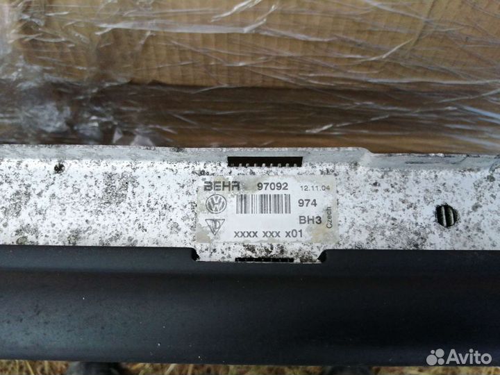 Касета радиаторов Фольксваген туарег 03-10