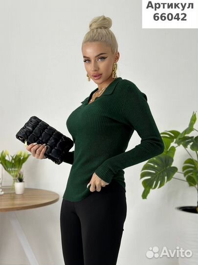 Джемпер поло женское новое