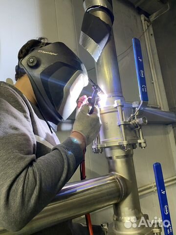 Сварка аргоном на выезд